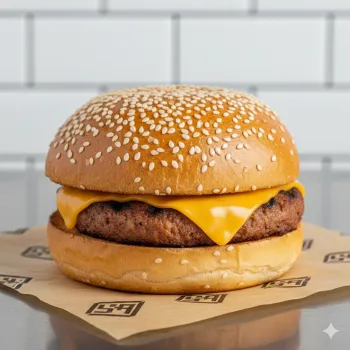 Imagen de Hamburguesa simple con cheddar