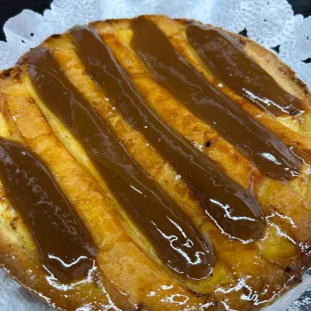Imagen de Tarta Ricota con dulce de leche