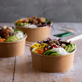 Imagen de Ensaladas variadas en bowl